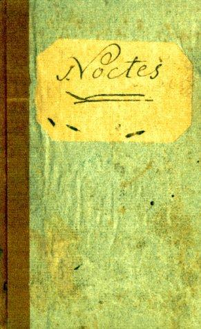 Noctes : ein Notizbuch. Georg Christoph Lichtenberg. Faks. mit einem Nachw. und Erl. hrsg. von Ul...