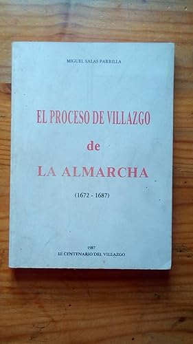 Imagen del vendedor de PROCESO DE VILLAZGO DE LA ALMARCHA, EL (1672-1687) a la venta por Libreria Bibliomania