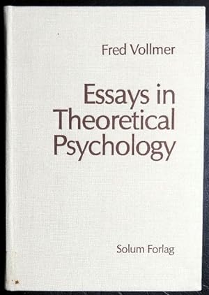 Imagen del vendedor de Essays in Theoretical Psychology a la venta por GuthrieBooks