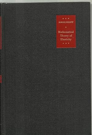 Seller image for Mathematical Theory of Elasticity for sale by Sabra Books