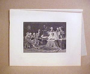 Seller image for Mozart Singing His Requiem, Photogravure for sale by Legacy Books II