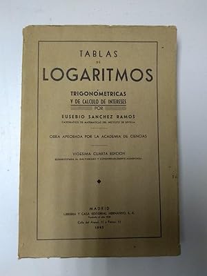 Seller image for Tablas de logaritmos for sale by Libros Ambig