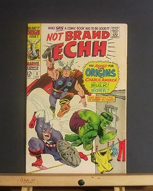 Seller image for Not Brand Echh #3 for sale by Tree Frog Fine Books and Graphic Arts
