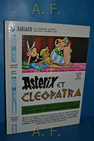 Image du vendeur pour Asterix et Cleopatra : novum periculum adit. composuit Goscinny. Pinxit Uderzo. In Latinum convertit Rubricastellanus mis en vente par Antiquarische Fundgrube e.U.