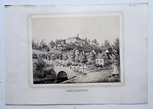 Imagen del vendedor de Struppen. - Schloss Neustruppen. - (Pirna). a la venta por Graphikantiquariat Martin Koenitz