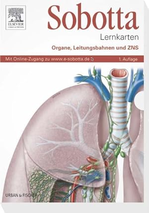 Sobotta Lernkarten, Organe, Leitungsbahnen und ZNS mit Zugang zum Elsevier-Portal