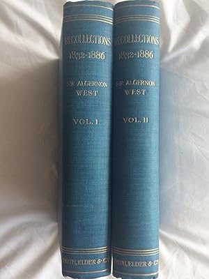 Image du vendeur pour RECOLLECTIONS 1832 - 1886 - 2 Volumes mis en vente par Handsworth Books PBFA