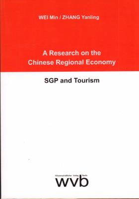 Seller image for A research on the Chinese regional economy. SGP and tourism. for sale by Antiquariat Jenischek