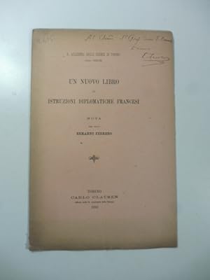 Un nuovo libro di istruzioni diplomatiche francesi. Nota