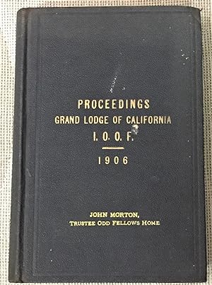 Proceedings of the Fifty-Fourth Annual Communication of the Grand Lodge of the Independent Order ...