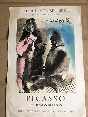 Imagen del vendedor de Picasso, 172 Desseins Rcents, Octobre 1972 - Janvier 1973 a la venta por Shadow Books