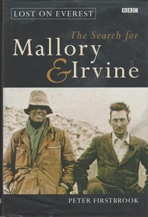 Seller image for Lost on Everest: The Search for Mallory and Irvine for sale by Livres Norrois