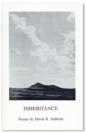 Bild des Verkufers fr Inheritance: Poems zum Verkauf von Lorne Bair Rare Books, ABAA