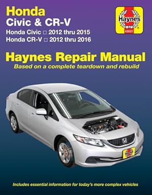 Seller image for Honda Civic & CR-V : Honda Civic 2012 Thru 2015 & Cr-v 2012 Thru 2016 for sale by GreatBookPrices