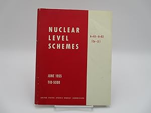 Bild des Verkufers fr Nuclear Level Schemes: A=40-A=92 (covering the Elements Ca-Zr). zum Verkauf von Zephyr Books