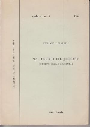 Seller image for La Leggenda del Jurupary" E Outras Lendas Amazonicas. caderno no. 4. 1964. for sale by Allguer Online Antiquariat