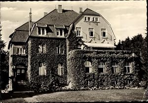 Bild des Verkufers fr Ansichtskarte / Postkarte Hann. Mnden in Niedersachsen, Relfensteiner Verband, Landfrauenschule, Erholungsheim, Auenseite zum Verkauf von akpool GmbH