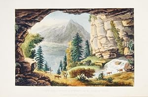 Seller image for Picturesque tour through the Oberland in the canton of Berne, in Switzerland. Illustrated by seventeen coloured engravings and a map showing the principal mountains and glaciers. for sale by Harteveld Rare Books Ltd.