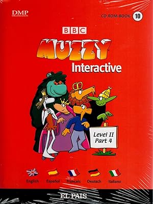 Imagen del vendedor de BBC Muzzy Interactive. DVD-Book 10: Level II Part 4. Multilingual language course: Language Games and Exercises, (CD-ROM) a la venta por Librera Dilogo