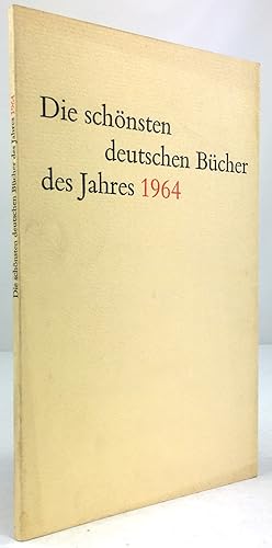 Seller image for Die schnsten deutschen Bcher des Jahres 1964. for sale by Antiquariat Heiner Henke