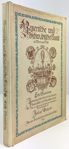 Seller image for Bayerische und Schwbische Kunst in Wort und Bild. Erste Sammlung. Jahrgnge 1904 bis 1909 des Kalender Bayerischer und Schwbischer Kunst. Mit einer Einleitung, Knstler- Orts- und Sachregistern herausgegeben. for sale by Antiquariat Heiner Henke