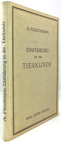 Seller image for Einfhrung in die Tierkunde. Mit 158 Abbildungen im Text. for sale by Antiquariat Heiner Henke