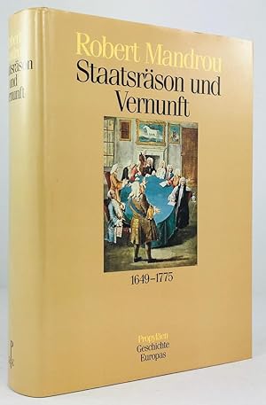 Bild des Verkufers fr Staatsrson und Vernunft 1649 - 1775. zum Verkauf von Antiquariat Heiner Henke