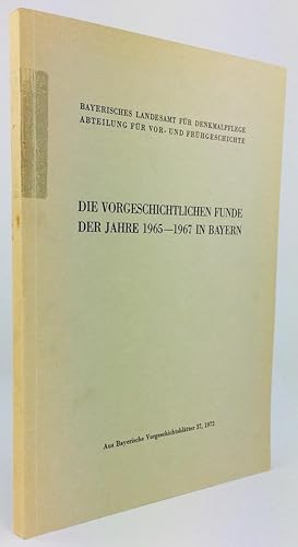 Seller image for Fundchronik fr die Jahre 1965-1967. Mit Tafel 7 - 14 und 84 Textabbildungen. for sale by Antiquariat Heiner Henke