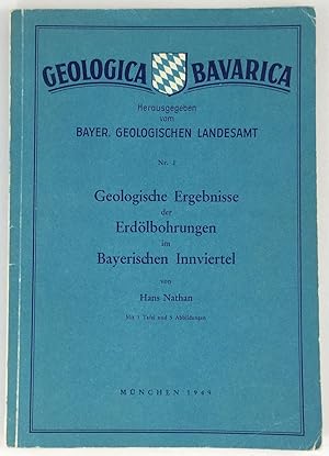 Image du vendeur pour Geologische Ergebnisse der Erdlbohrungen im Bayerischen Innviertel. Mit 1 Taf. u. 5 Abb. mis en vente par Antiquariat Heiner Henke