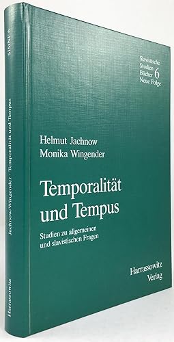 Imagen del vendedor de Temporalitt und Tempus. Studien zur allgemeinen und slavistischen Fragen. Unter Mitarbeit von Karin Tafel. a la venta por Antiquariat Heiner Henke