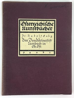 Bild des Verkufers fr Das Benediktinerstift Lambach in Obersterreich. zum Verkauf von Antiquariat Heiner Henke