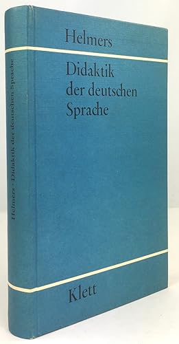 Seller image for Didaktik der deutschen Sprache. Einfhrung in die muttersprachliche und literarische Bildung. Dokumentation und Neuausgabe, herausgegeben von Juliane Eckhardt unter Mitwirkung von Jrg Diekneite. for sale by Antiquariat Heiner Henke