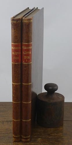 Fliegende Blätter. Band CXX. Nro 3049-3074. (und) Band CXXI. Nro. 3075-3100. (1904).