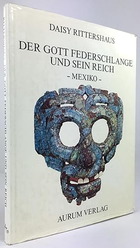 Seller image for Der Gott Federschlange und sein Reich. Zur Symbolsprache Altmexikos. Mit einem Vorwort von Franz Vonessen und mit Zeichnungen, Linolschnitten und Steinabreibungen von der Verfasserin. Mit 40 farbigen Tafeln und 129 Abbildungen im Text. for sale by Antiquariat Heiner Henke