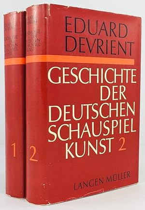 Geschichte der deutschen Schauspielkunst. In zwei Bänden neu herausgegeben von Rolf Kabel und Chr...