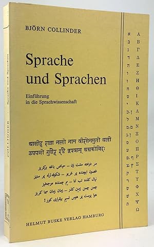 Bild des Verkufers fr Sprache und Sprachen. Einfhrung in die Sprachwissenschaft. zum Verkauf von Antiquariat Heiner Henke