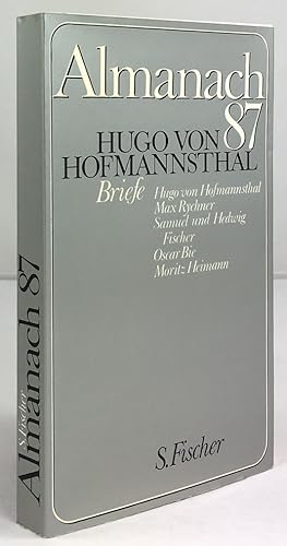 Immagine del venditore per Hugo von Hofmannsthal. Briefwechsel mit Max Rychner, mit Samuel und Hedwig Fischer, Oscar Bie und Moritz Heimann. venduto da Antiquariat Heiner Henke