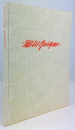 Seller image for Willi Geiger. Der Maler und Graphiker. Mit 4 Farbtafeln und 65 Abbildungen. for sale by Antiquariat Heiner Henke