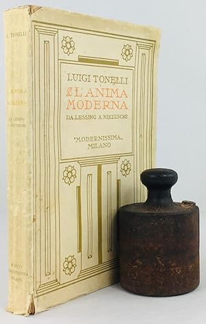 Seller image for L'anima moderna. Da Lessing a Nietzsche. for sale by Antiquariat Heiner Henke