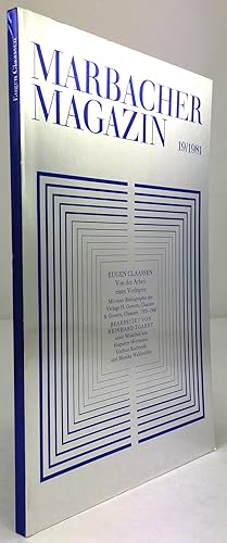 Seller image for Eugen Claassen. Von der Arbeit eines Verlegers. Mit einer Bibliographie der Verlage H. Goverts, Claassen & Goverts, Claassen. 1935 - 1966. for sale by Antiquariat Heiner Henke