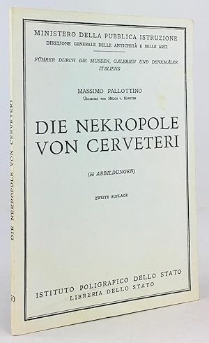 Bild des Verkufers fr Die Nekropole von Cerveteri. bersetzt von Helga v. Heintze. Mit 34 Abbildungen. Zweite Auflage. zum Verkauf von Antiquariat Heiner Henke