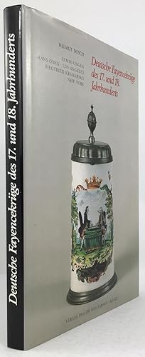 Imagen del vendedor de Deutsche Fayencekrge des 17. und 18. Jahrhunderts. Sammlungen Hans Cohn, Los Angeles u. Siegfried Kramarsky, New York. / Germen Faience Jugs and Tankards of the 17th and 18th Centuries. Collections Hans Cohn, Los Angeles and Siegfried Kramarsky, New York. a la venta por Antiquariat Heiner Henke
