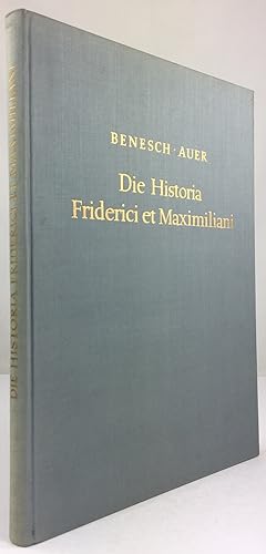 Bild des Verkufers fr Die Historia Friderici et Maximiliani. zum Verkauf von Antiquariat Heiner Henke