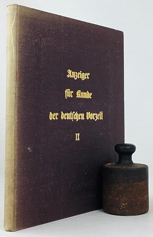 Imagen del vendedor de Anzeiger fr Kunde der deutschen Vorzeit. Neue Folge. Neunter Band. a la venta por Antiquariat Heiner Henke