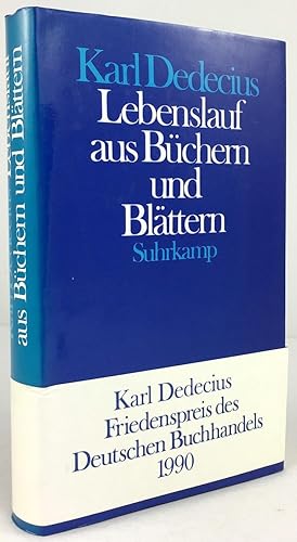 Bild des Verkufers fr Lebenslauf aus Bchern und Blttern. Auswahl und Redaktion: Manfred Mack und Jutta Wierczimok am Deutschen Polen-Institut in Darmstadt. zum Verkauf von Antiquariat Heiner Henke