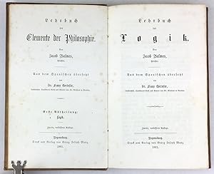 Bild des Verkufers fr Lehrbuch der Logik. Aus dem Spanischen bersetzt von Franz Lorinser. zum Verkauf von Antiquariat Heiner Henke