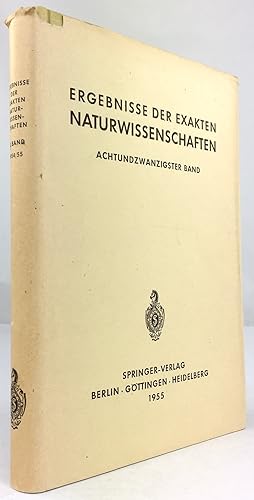 Seller image for Ergebnisse der exakten Naturwissenschaften. 28. Band. Mit 268 Abbildungen. for sale by Antiquariat Heiner Henke