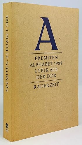 Image du vendeur pour Eremiten Alphabet 1988 - Lyrik aus der DDR. Rderzeit. mis en vente par Antiquariat Heiner Henke