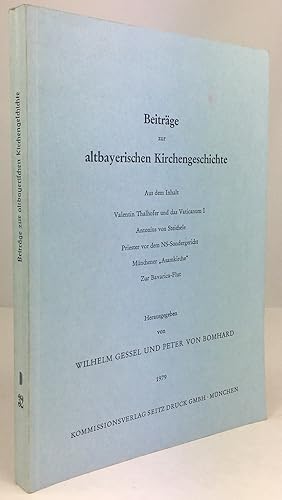 Seller image for Beitrge zur altbayerischen Kirchengeschichte. 32. Band. for sale by Antiquariat Heiner Henke