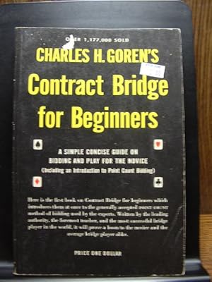 Imagen del vendedor de CONTRACT BRIDGE FOR BEGINNERS a la venta por The Book Abyss